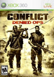 CONFLICT DENIED OPS - Xbox 360 GAMES