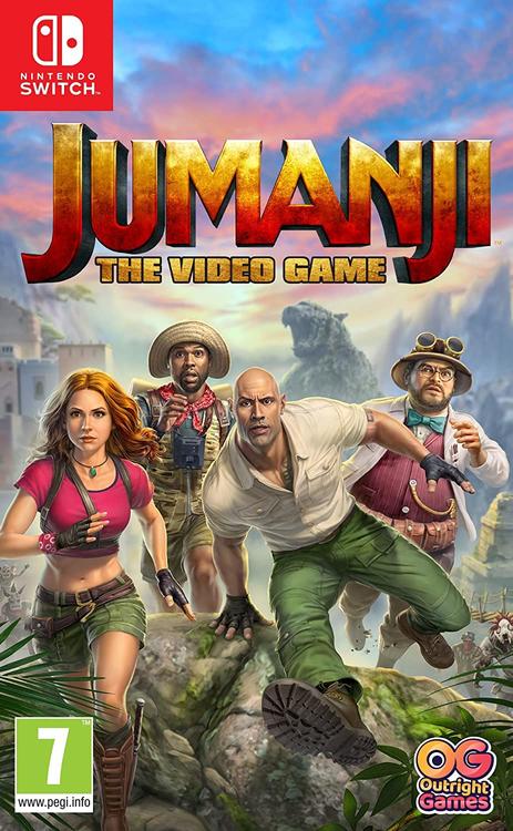 JUMANJI: THE VIDEO GAME (used) - Nintendo Switch GAMES