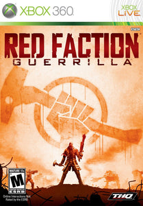 RED FACTION GUERRILLA - Xbox 360 GAMES