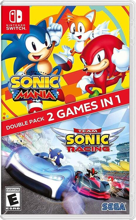 SONIC MANIA + TEAM SONIC RACING (used) - Nintendo Switch GAMES