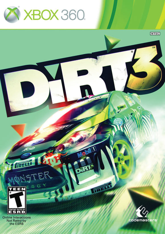 DIRT 3 (ONLINE PASS) - Xbox 360 GAMES