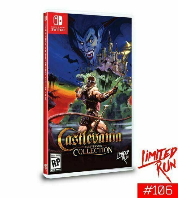 CASTLEVANIA ANNIVERSARY COLLECTION: LIMITED RUN (used) - Nintendo Switch GAMES