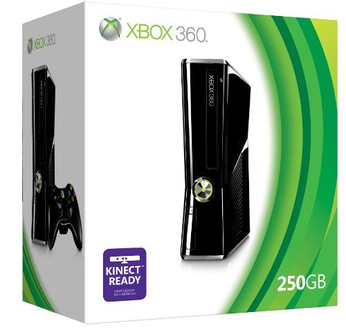 X360 MODEL 2 BLACK - 250GB - Xbox 360 System