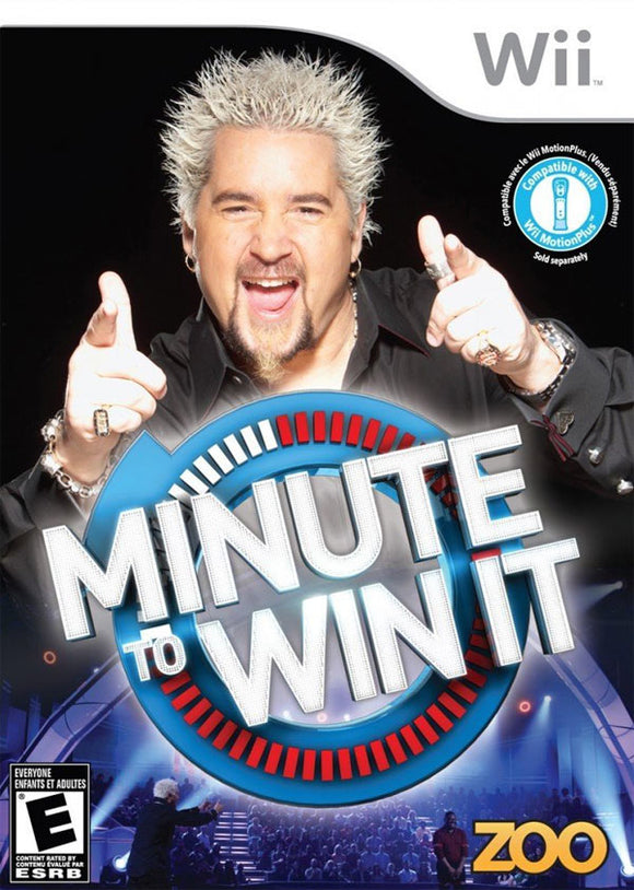 MINUTE TO WIN IT - Wii GAMES