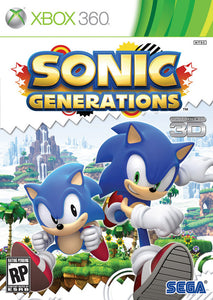 SONIC GENERATIONS (used) - Xbox 360 GAMES