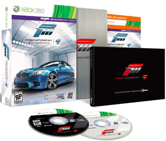 FORZA MOTORSPORT 4 - LIMITED COLLECTORS EDITION (used) - Xbox 360 GAMES