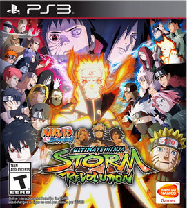 NARUTO SHIPPUDEN ULTIMATE NINJA STORM REVOLUTION (used) - PlayStation 3 GAMES