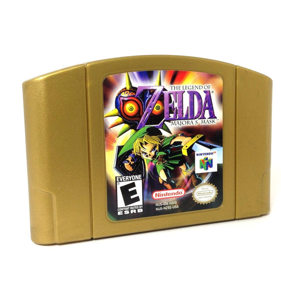 THE LEGEND OF ZELDA MAJORAS MASK (used) - NINTENDO 64 GAMES