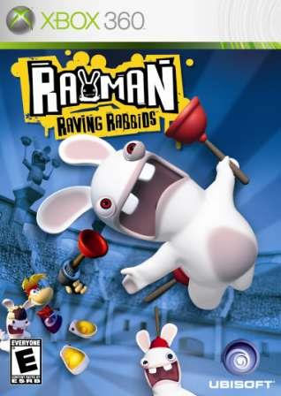 RAYMAN RAVING RABBIDS - Xbox 360 GAMES