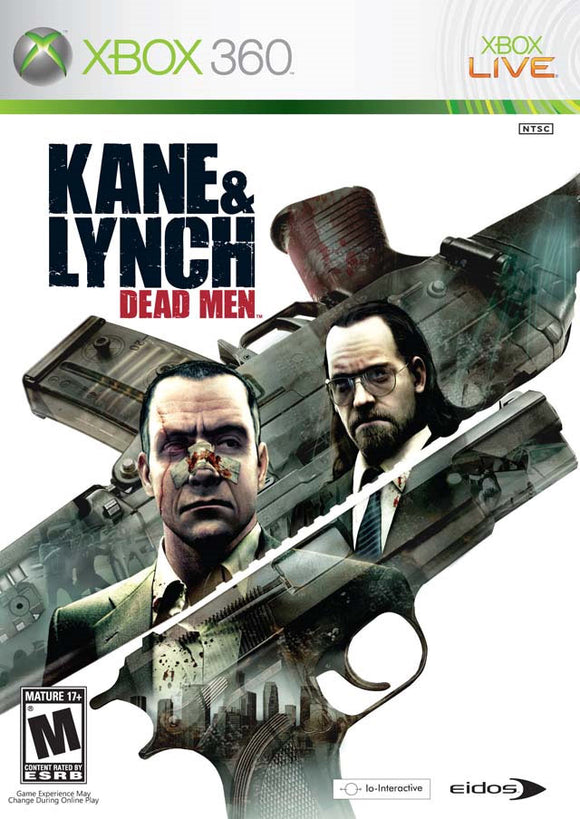 KANE & LYNCH DEAD MEN - Xbox 360 GAMES