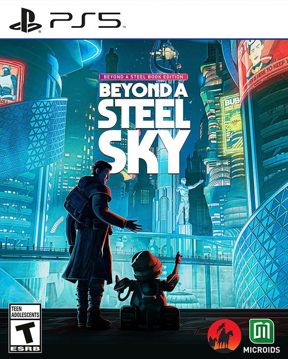 BEYOND A STEEL SKY: BEYOND A STEELBOOK EDITION (used) - PlayStation 5 GAMES