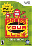 PRESS YOUR LUCK 2010 EDITION - Wii GAMES