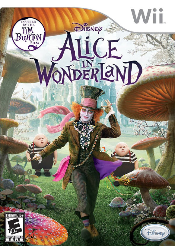 ALICE IN WONDERLAND THE MOVIE - Wii GAMES