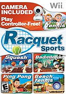 RACQUET SPORTS W/ CAMERA (used) - Wii GAMES