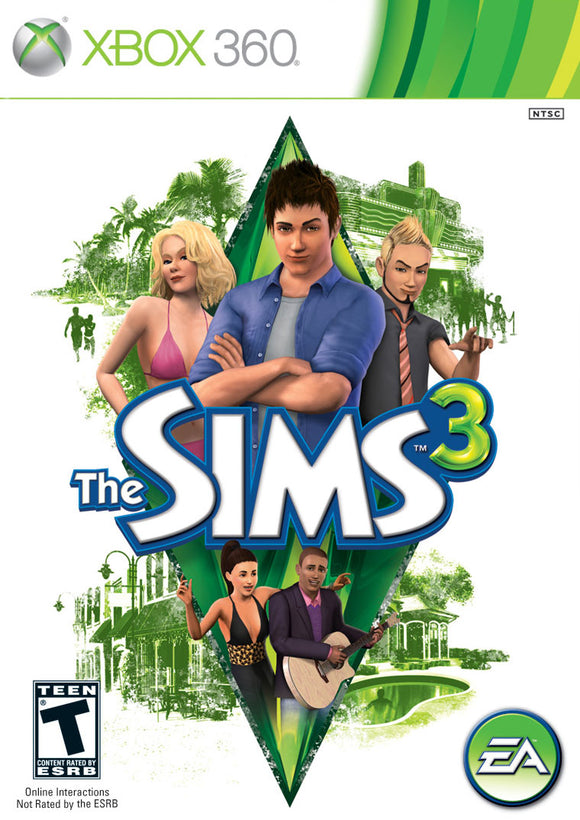 SIMS 3 - Xbox 360 GAMES