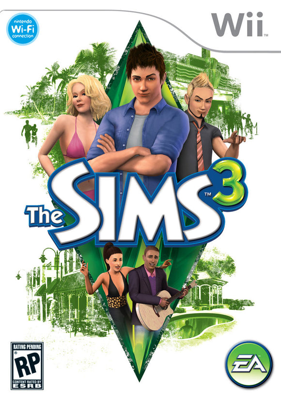 SIMS 3 (used) - Wii GAMES