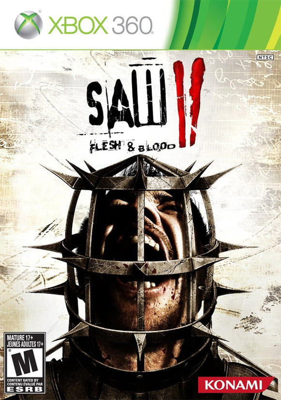 SAW II FLESH & BLOOD - Xbox 360 GAMES