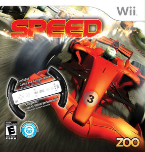 SPEED W/ WHEEL - Wii GAMES