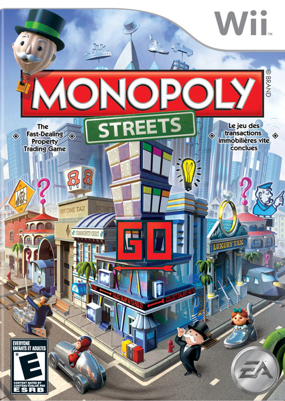 MONOPOLY STREETS (used) - Wii GAMES