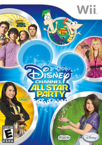 DISNEY CHANNEL ALL STAR PARTY - Wii GAMES