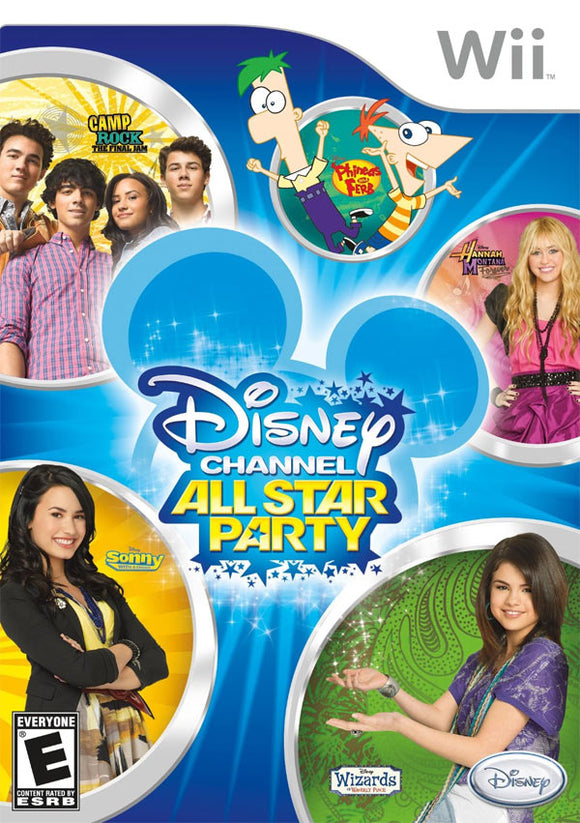 DISNEY CHANNEL ALL STAR PARTY - Wii GAMES