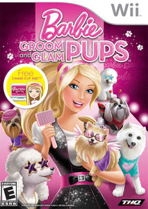 BARBIE GROOM AND GLAM PUPS - Wii GAMES