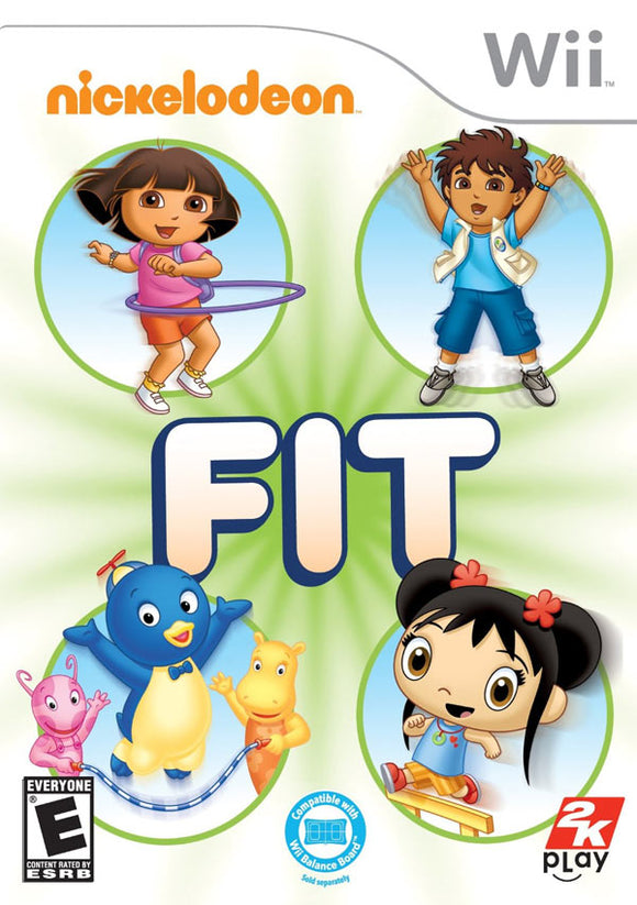 NICKELODEON FIT - Wii GAMES