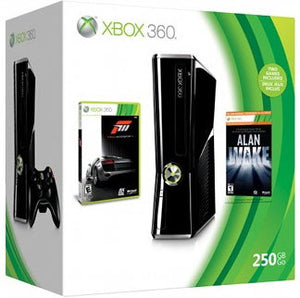 X360 MODEL 2 BLACK - 250GB - ALAN WAKE AND FORZA 3 BUNDLE - Xbox 360 System