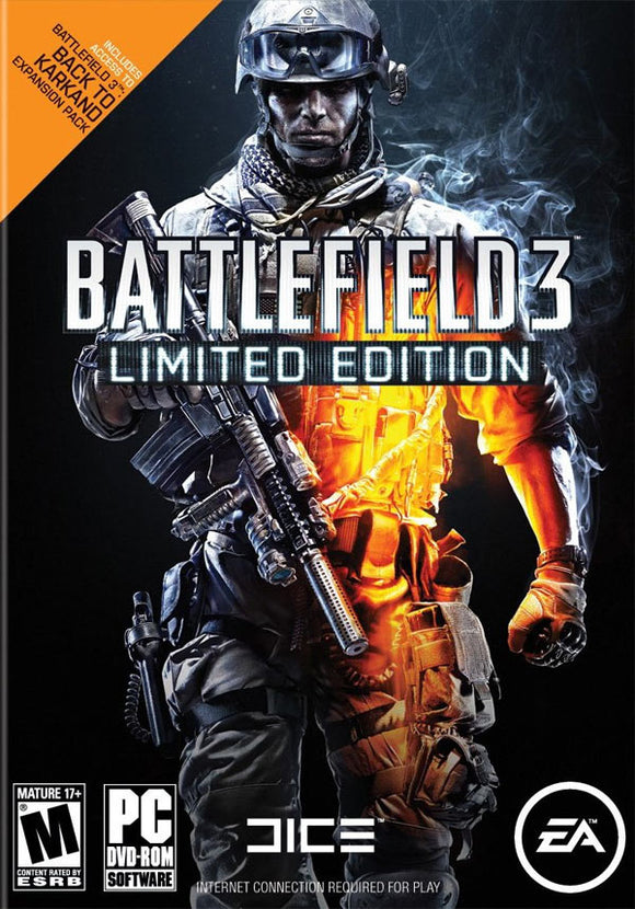 BATTLEFIELD 3 - LIMITED EDITION - PC GAMES