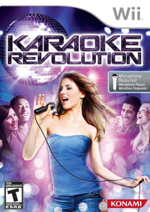 KARAOKE REVOLUTION - Wii GAMES