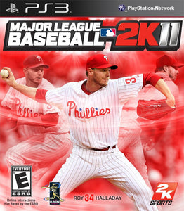 MAJOR LEAGUE BASEBALL 2K11 (new) - PlayStation 3 GAMES