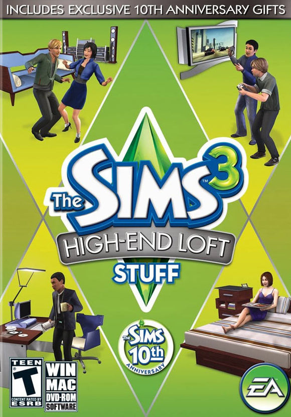 SIMS 3 HIGH END LOFT STUFF - PC GAMES