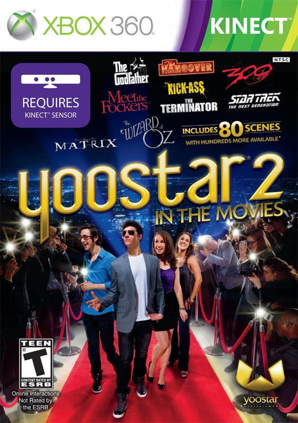 YOOSTAR 2 IN THE MOVIES - Xbox 360 GAMES