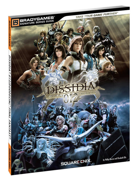 DISSIDIA 012 FINAL FANTASY GUIDE - Hint Book