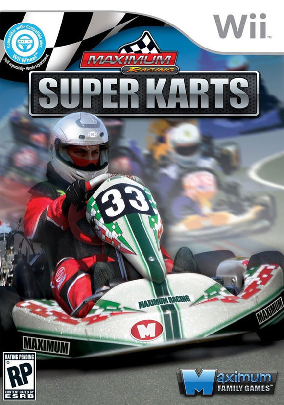 MAXIMUM RACING SUPER KARTS - Wii GAMES