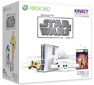 X360 MODEL 2 STARWARS - 320GB - LIMITED EDITION KINECT BUNDLE (used) - Xbox 360 System