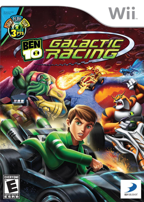 BEN 10 GALACTIC RACING - Wii GAMES