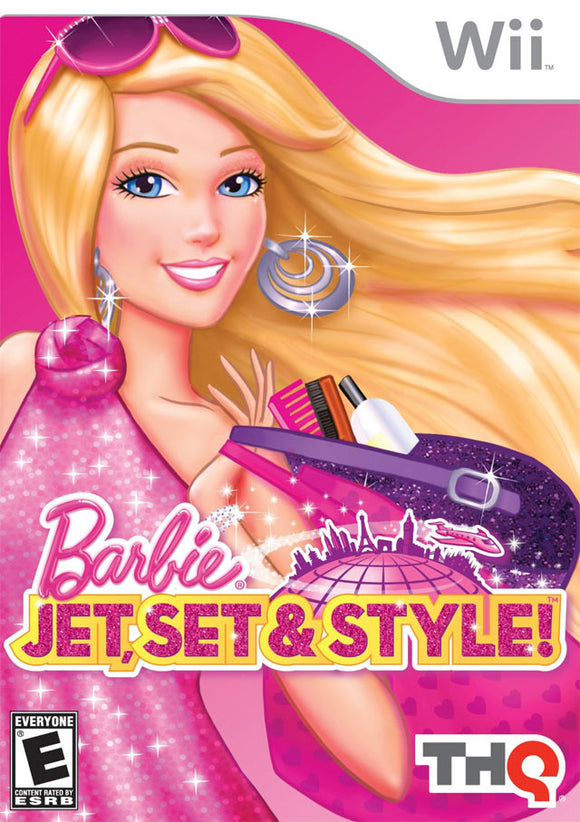 BARBIE JET SET & STYLE (used) - Wii GAMES