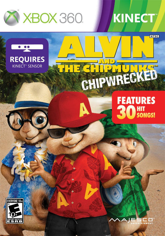 ALVIN & CHIPMUNKS CHIPWRECKED KINECT - Xbox 360 GAMES