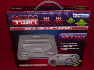 C2 NES/SNES RETRO TWIN SYSTEM SILVER - Miscellaneous System