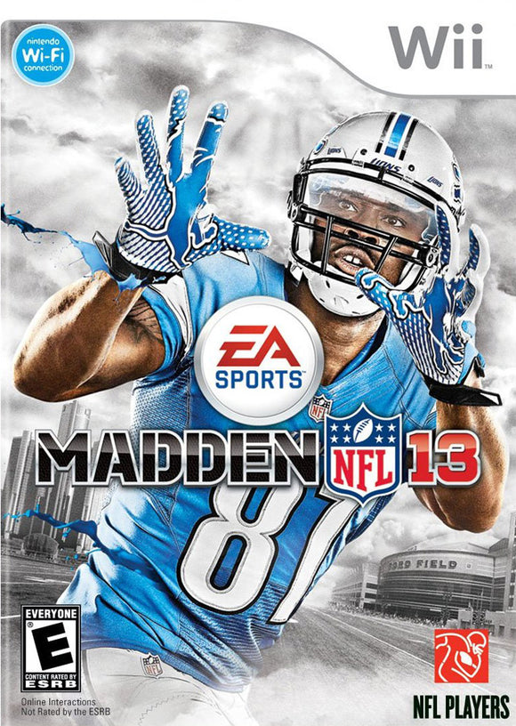 MADDEN NFL 13 - Wii GAMES