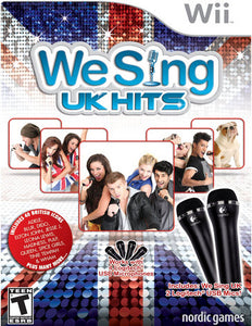 WE SING UK HITS - 2 MIC BUNDLE - Wii GAMES