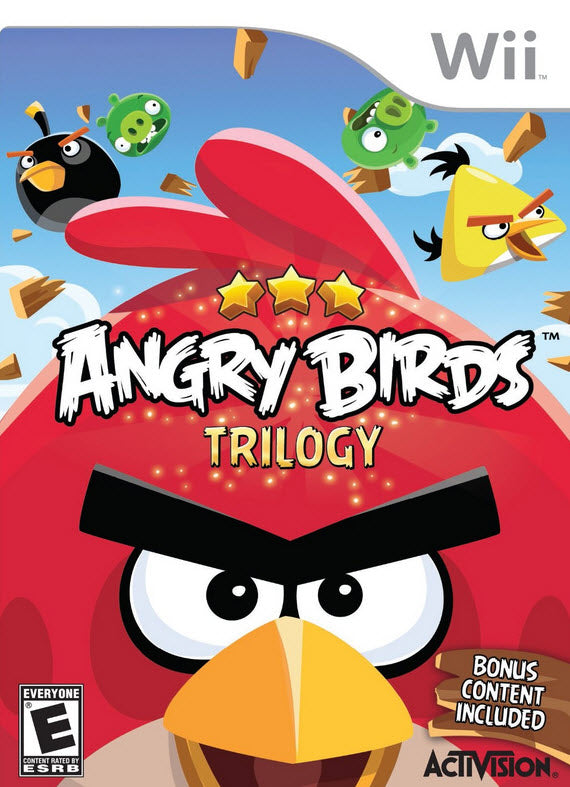 ANGRY BIRDS TRILOGY (used) - Wii GAMES