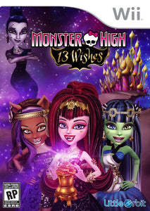 MONSTER HIGH 13 WISHES - Wii GAMES