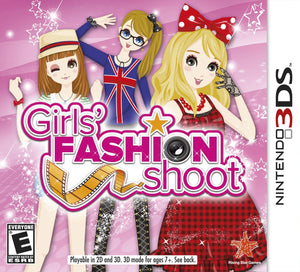 GIRLS FASHION SHOOT - Nintendo 3DS GAMES