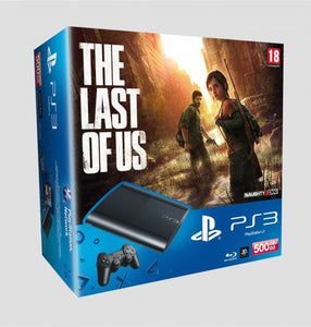 PS3 MODEL 3 BLACK - 500GB - THE LAST OF US BUNDLE - PlayStation 3 System