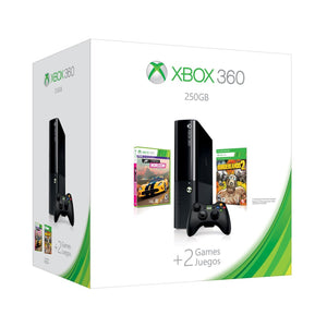 X360 MODEL 3 BLACK - 250GB - SPRING 2014 BUNDLE - Xbox 360 System