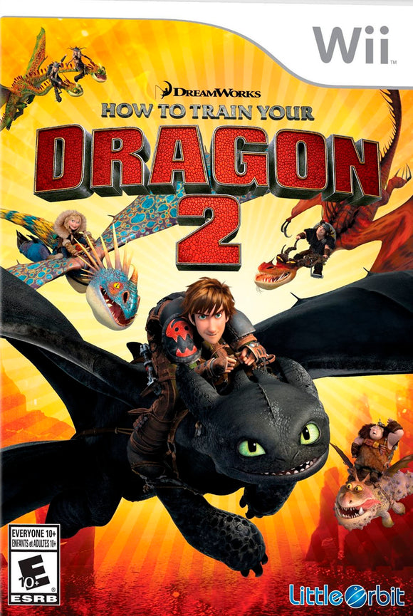 HOW TO TRAIN YOUR DRAGON 2 - Wii GAMES