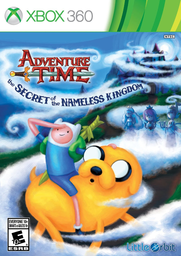 ADVENTURE TIME THE SECRET OF THE NAMELESS KINGDOM (used) - Xbox 360 GAMES