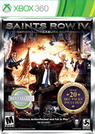 SAINTS ROW IV - NATIONAL TREASURE EDITION (used) - Xbox 360 GAMES